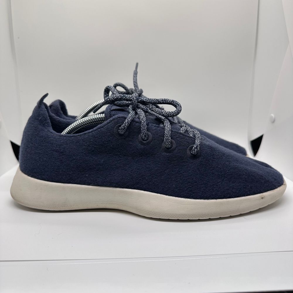 Allbirds Wool Runner Mizzles Navy Blue M11 Lightweight Comfortable  Sneakers‎ - Picture 2 of 9